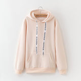 Girls Solid Color Hoodie